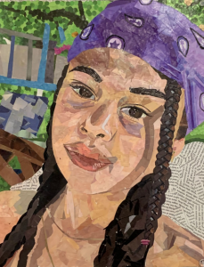 self portrait painting