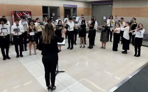 SHS Pep Band Performing