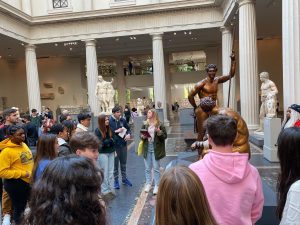 Shaker HS Latin students tour the MET