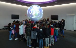 Forts Ferry third graders on field trip