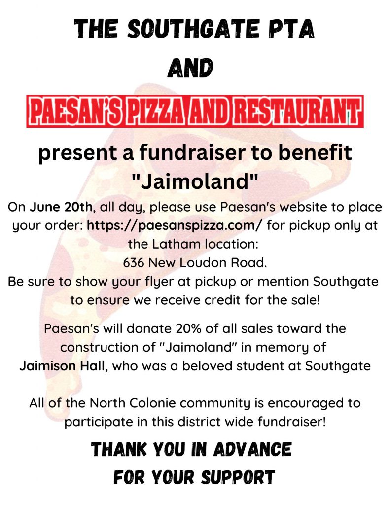 Jaimoland fundraiser graphic 